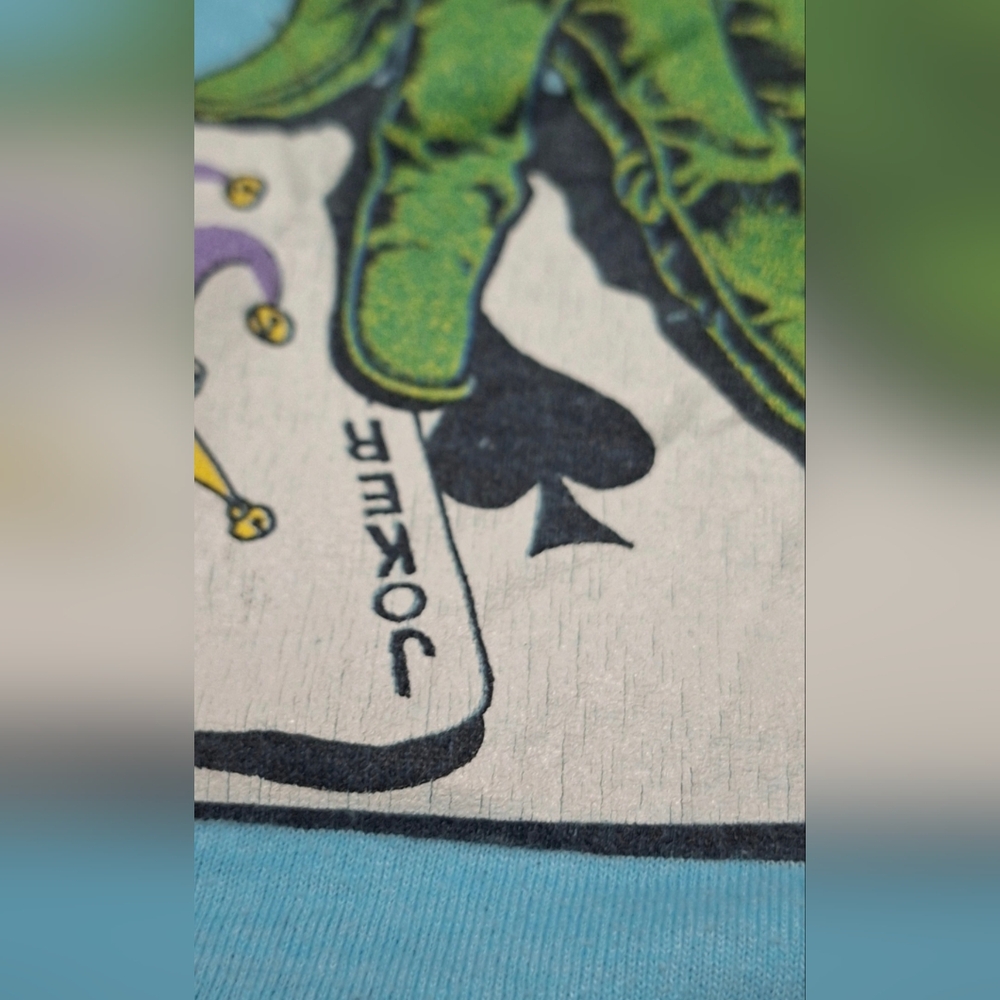 Vintage 1989 Joker Batman DC Comics T Shirt Men's size XL - Picture 6 of 7